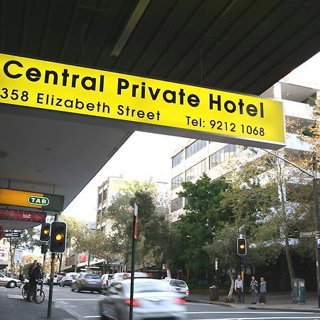 Central Private Hotel Sydney Exterior foto