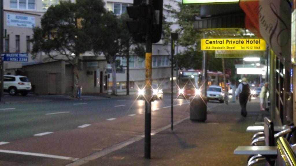 Central Private Hotel Sydney Exterior foto