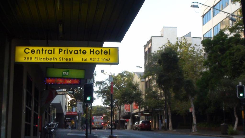 Central Private Hotel Sydney Exterior foto